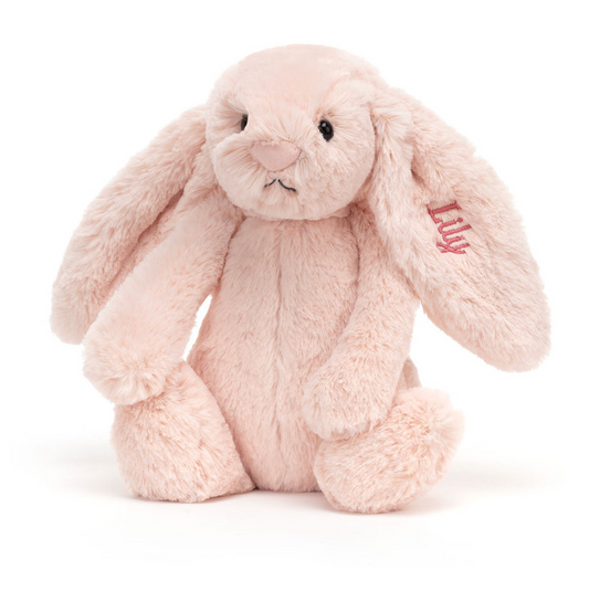 Personalized Bashful Blush Bunny Medium