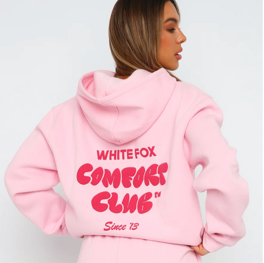 Comfort Club Oversized Hoodie Bon Bon