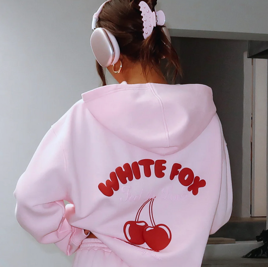 Love Me Tender Oversized Hoodie Pink