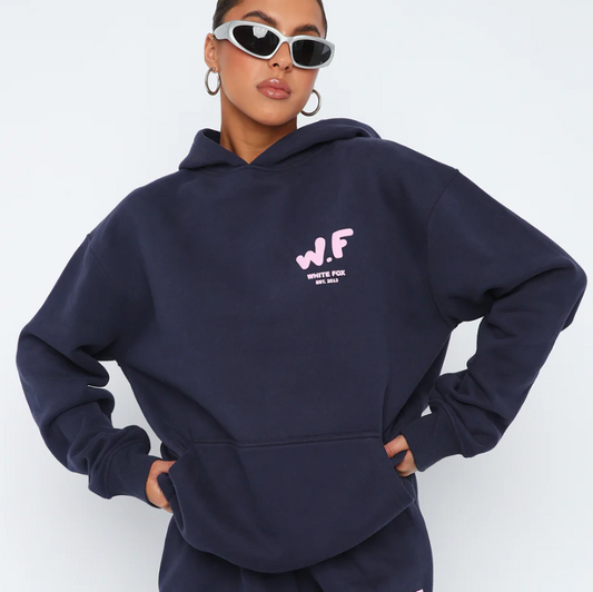 The New Standard Oversized Hoodie Navy