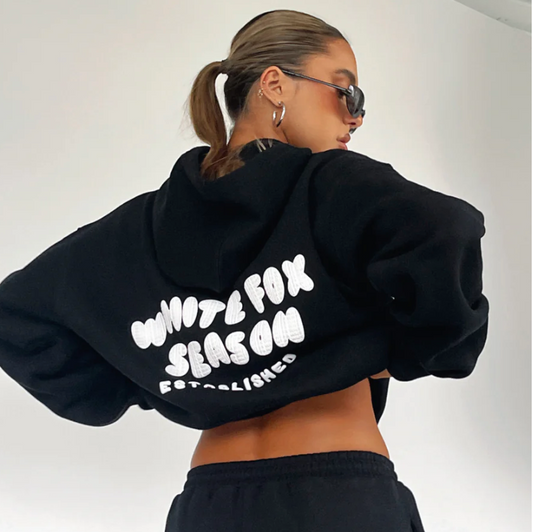 The Main Season Oversized Hoodie Black