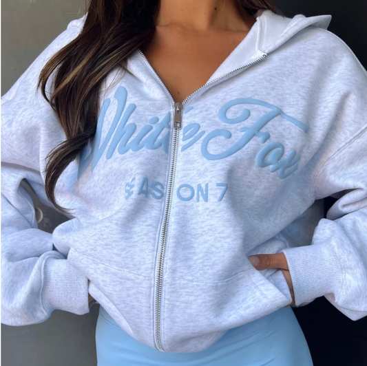 Season 7 Zip Front Hoodie Dawn