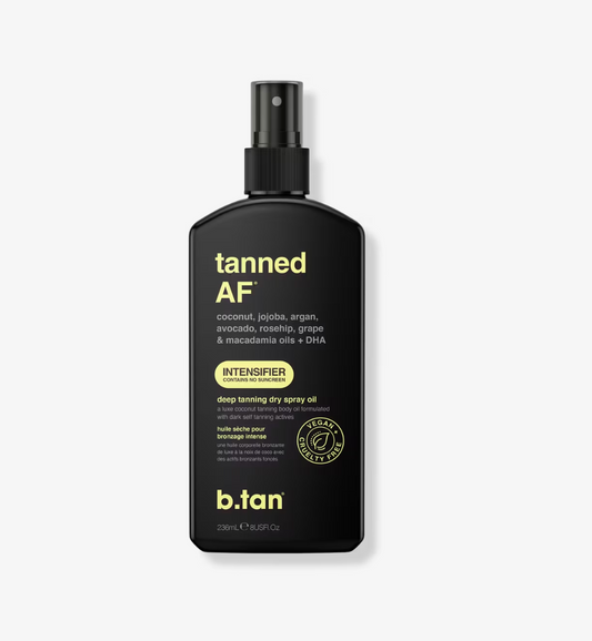 Tanned AF Intensifier Deep Tanning Dry Spray Oil