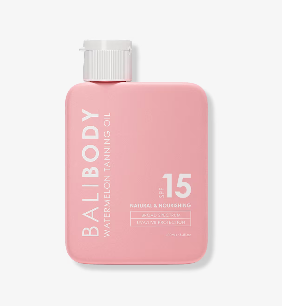 Bali Body Hydrating Natural Watermelon Tanning Oil SPF15