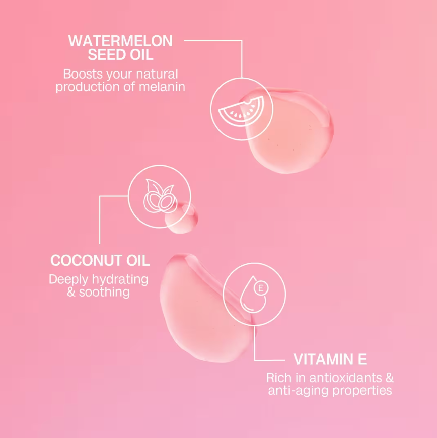 Bali Body Hydrating Natural Watermelon Tanning Oil SPF15
