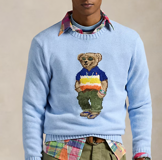 Polo Bear Cotton Sweater