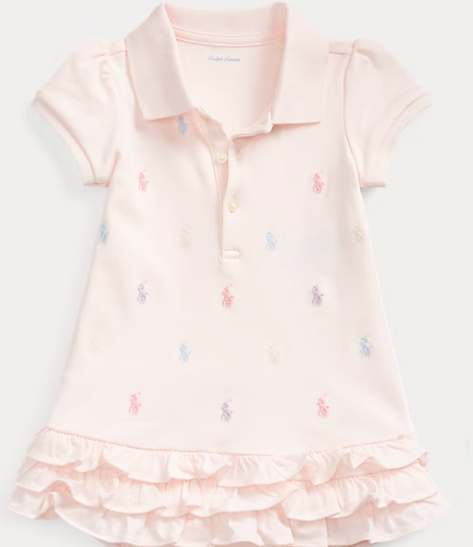Ruffled Polo Dress & Bloomer - Baby