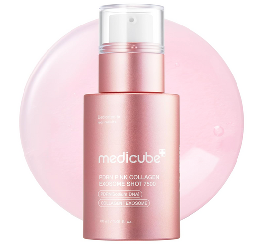 Medicube PDRN Pink Collagen Exosome Shot Serum 7,500 PPM