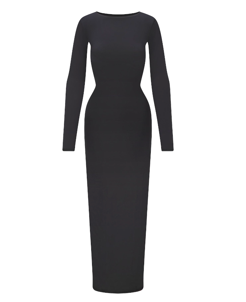 LOW BACK LONG DRESS